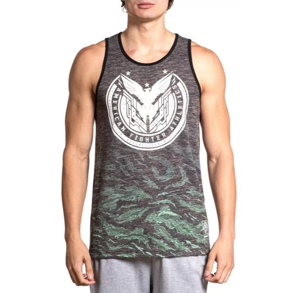 AMERICAN FIGHTER Men's Tank PORTER TANK Premium - Picture 1 of 10